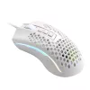 REDRAGON STORM WIRED RGB Gaming-Maus - leichtes Waben-Design, 12400 DPI, 7 programmierbare Tasten, Omron-Schalter, PTFE-Füße