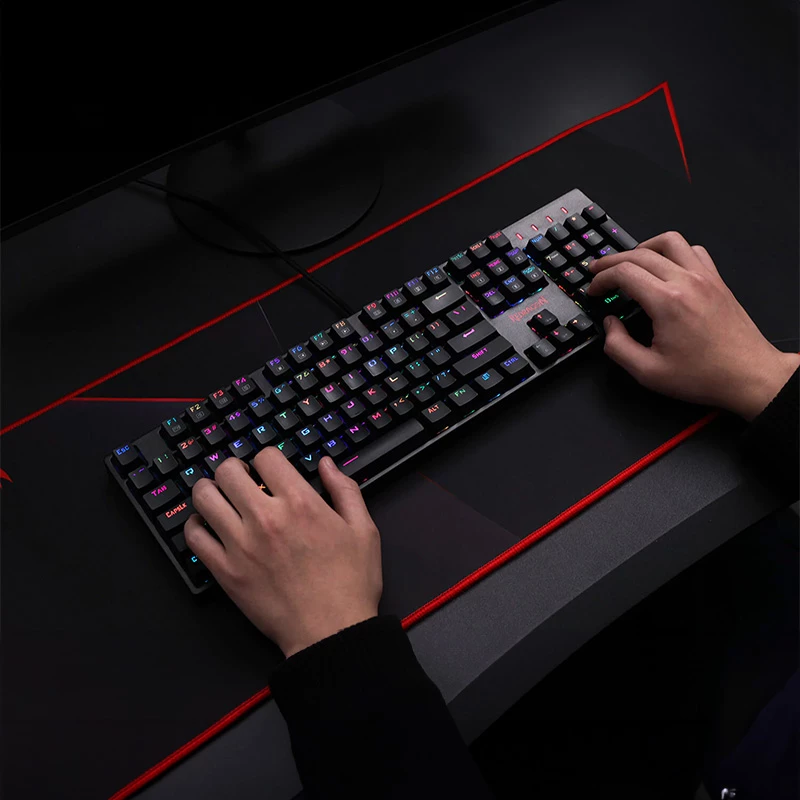 Redragon SURARA K582RGB Mechanische RGB-Gaming-Tastatur - Schwarz