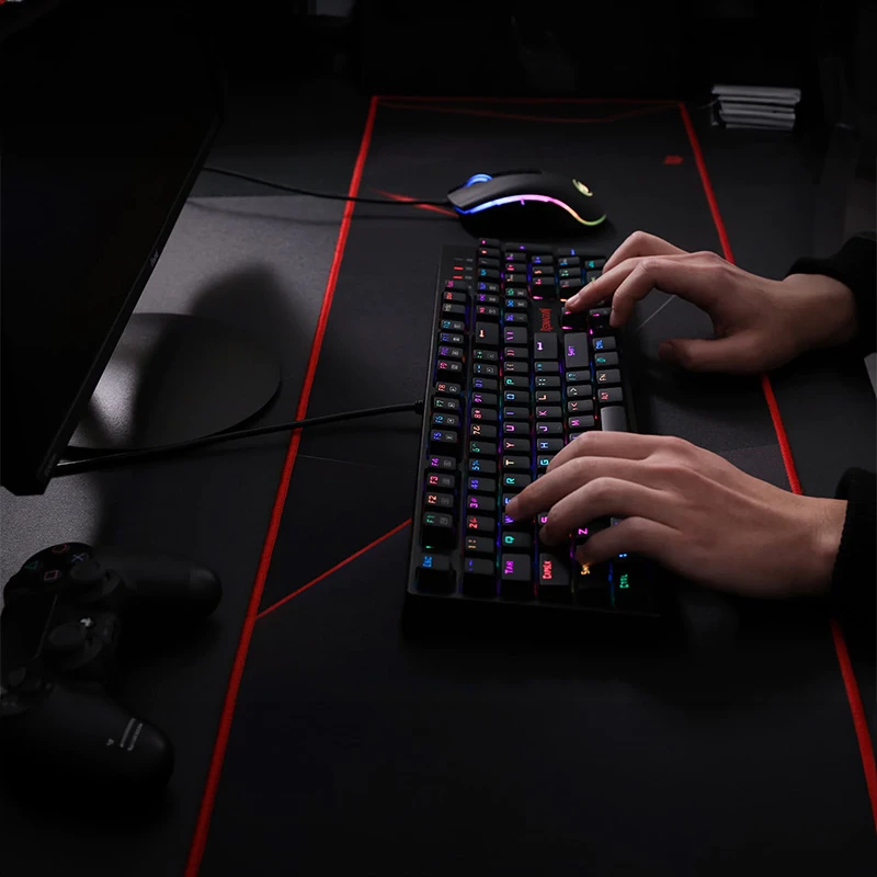 Redragon SURARA K582RGB Mechanische RGB-Gaming-Tastatur - Schwarz