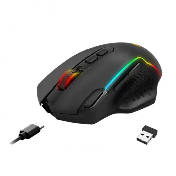 Redragon TAIPAN MAX 12000DPI kabellose Gaming-Maus – Schwarz