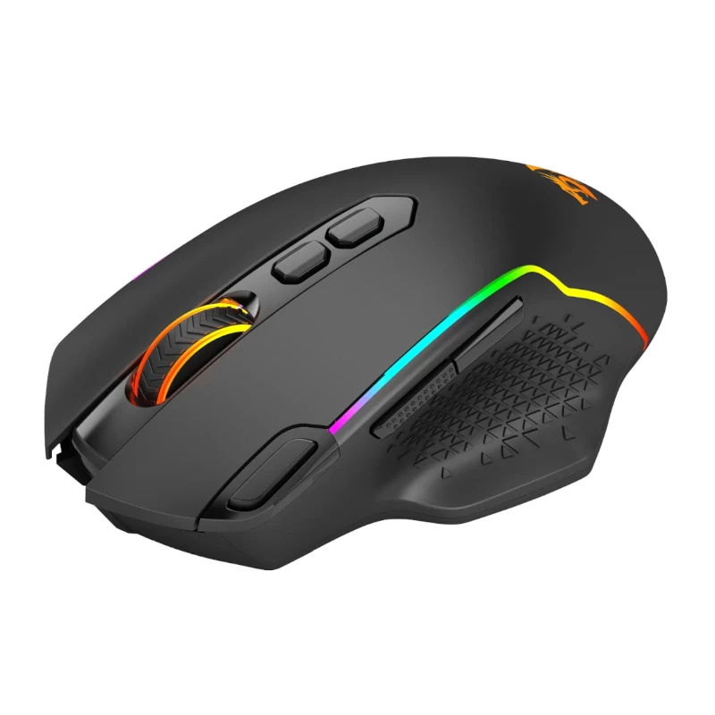 REDRAGON Taipan Pro 10000DPI RGB kabellose Gaming-Maus - Schwarz
