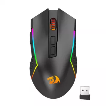 REDRAGON Trident Pro 8000DPI RGB Gaming-Maus - Schwarz