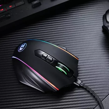 REDRAGON VAMPIRE ELITE Kabellose Gaming-Maus 16000 DPI RGB Schwarz