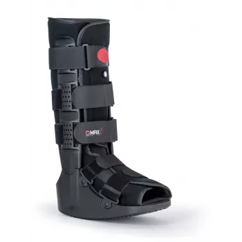 REH Air Walker Basic Long Orthese Größe L Schwarz