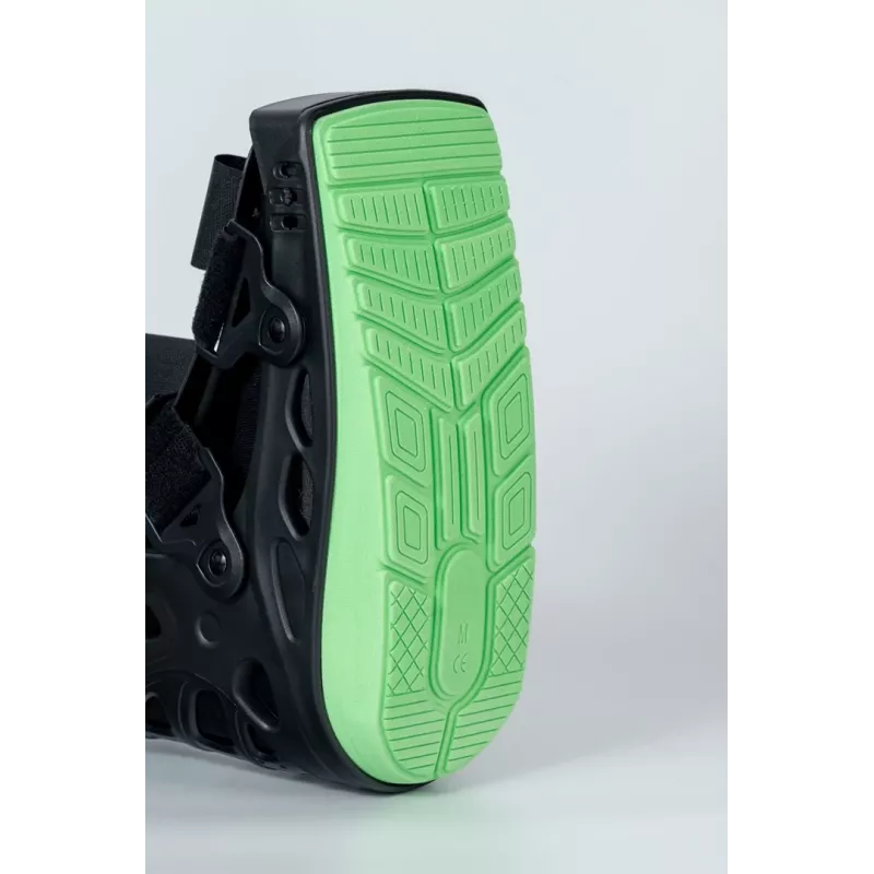REH Air Walker Duo Short Knöchel-Fuß-Orthese, Größe M, Schwarz