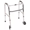 REH Balkonik RF-131/S Gehgestell mit reziproker Bewegung, faltbar, Aluminium, Silber