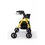 REH Marsylia Vierrad-Rollator mit Sitz, Gelb RF-617/Ż