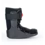 REH O-1183/XL Short Air Walker Boot – Pneumatischer Knöchel- und Fuß-Immobilisator, Schaukelsohle, Schwarz/Grau, Größe XL