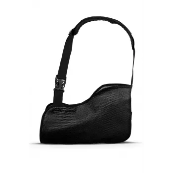 REH O-1501/CZA/M Mesh Armschlinge, Schwarz, Medium, Universalgröße