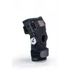 REH Stabilmax O-1241/M Offene Patella Kurze Kniebandage, Medium, Schwarz