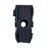 REH Stabilmax O-1241/XXL Offene kurze Kniebandage mit flexiblen Stabilisatoren, perforiertem Neopren, schwarz, Größe XXL