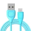 REMAX Lesu Cable Micro RC-050m Blau - USB 2.0 Lade- und Datenkabel, 0,5 m