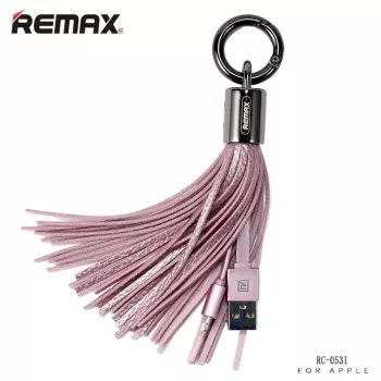 REMAX Tassels Ring Datenkabel für Lightning Pink 1m