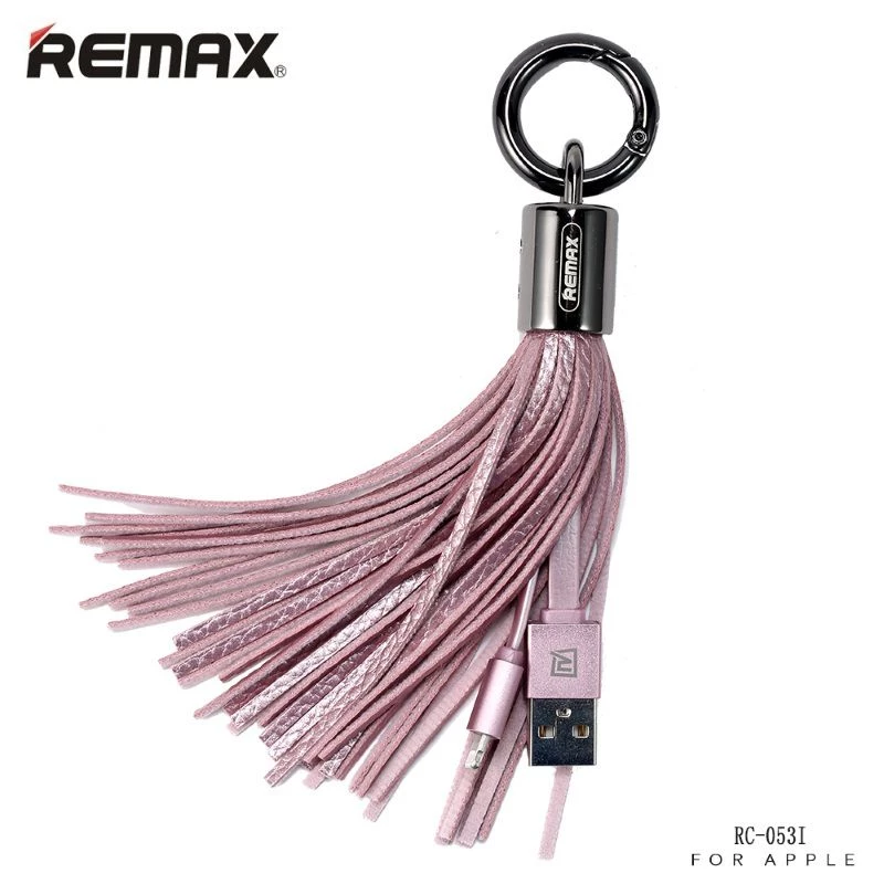 REMAX Tassels Ring Datenkabel für Lightning Pink 1m