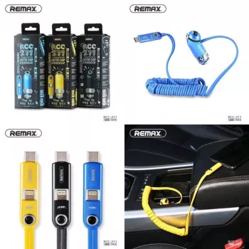 Remax Universal Cutie Car Charger RCC211 Schwarz