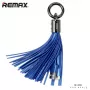 REMAX Universal Tassels Ring Data Cable for Lightning Blau
