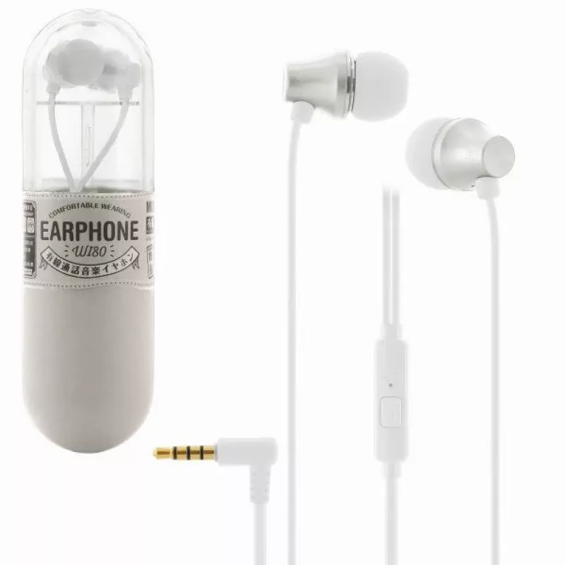 REMAX Universal WI80 Kabelgebundenes In-Ear-Headset mit Mikrofon, Weiß