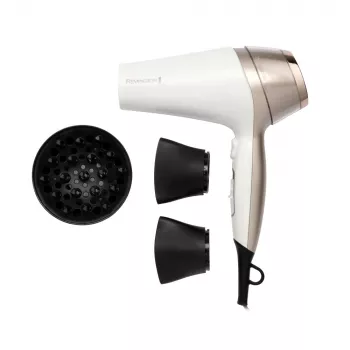 Remington D5720 Ionic Haartrockner 2400 W Braun mit Roségold-Akzenten