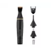 Remington NE7000 Nasen-, Ohren- & Detailtrimmer mit Comfort Tip Klingen, 100% wasserdicht, batteriebetrieben, Schwarz/Silber