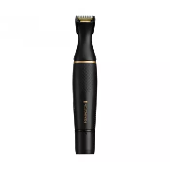 Remington NE7000 Nasen-, Ohren- & Detailtrimmer mit Comfort Tip Klingen, 100% wasserdicht, batteriebetrieben, Schwarz/Silber