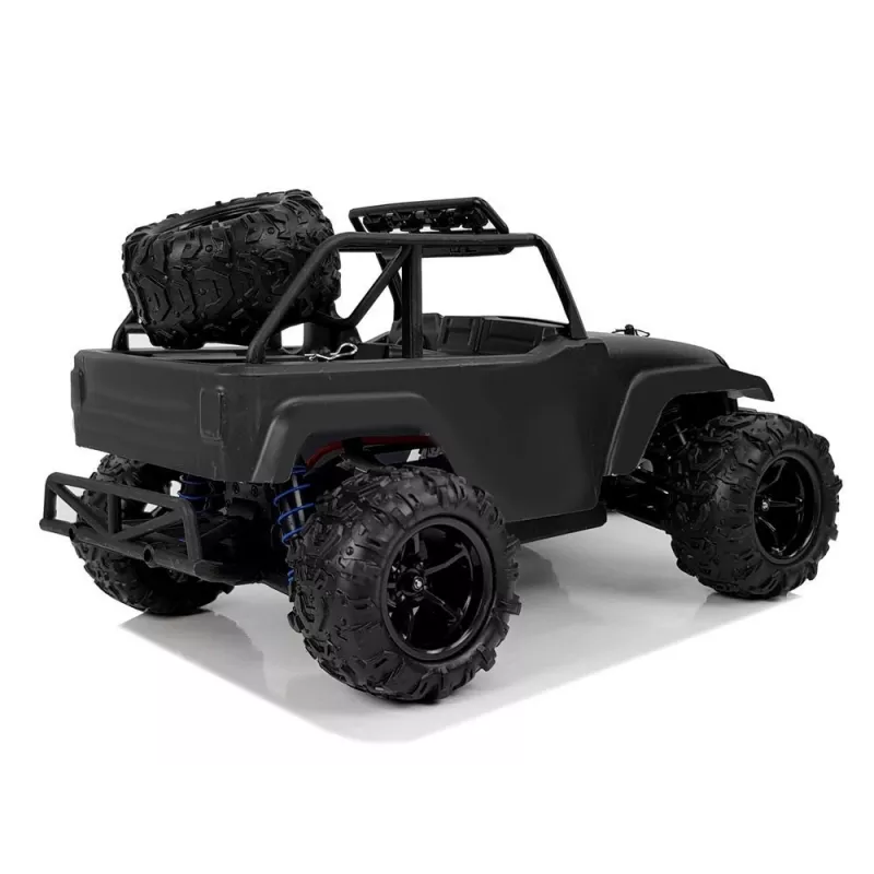 Ferngesteuertes Off-Road Geländefahrzeug 1:18 Schwarz ENOZE 9304E 40 km/h