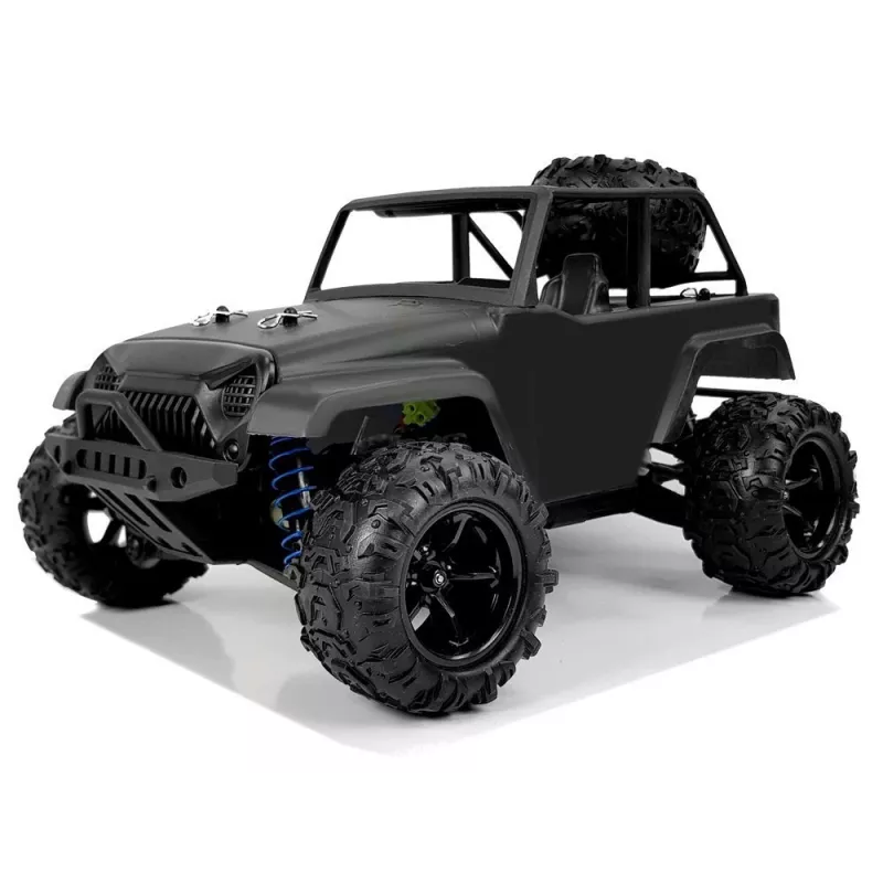 Ferngesteuertes Off-Road Geländefahrzeug 1:18 Schwarz ENOZE 9304E 40 km/h