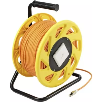 Renkforce Cat.7a S/FTP Netzwerkinstallationskabel, 90 m, Orange, LSZH, 10 Gbps RF-5264736