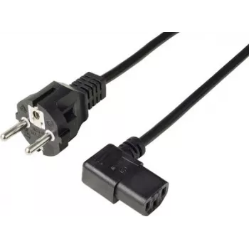 Renkforce Netzkabel 2,00 m Schwarz (RF-7176940)