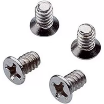 Renkforce RF-4453470 M3 x 10 mm Phillips Linsenkopf Maschinenschrauben, verzinkter Stahl, 10 Stück
