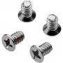 Renkforce RF-4453470 M3 x 10 mm Phillips Linsenkopf Maschinenschrauben, verzinkter Stahl, 10 Stück