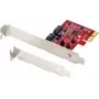 Renkforce RF-4679590 PCIe 2.0 x1 auf 2x SATA III RAID-Controller-Karte, Low Profile, ASM1061, RAID 0/1/JBOD