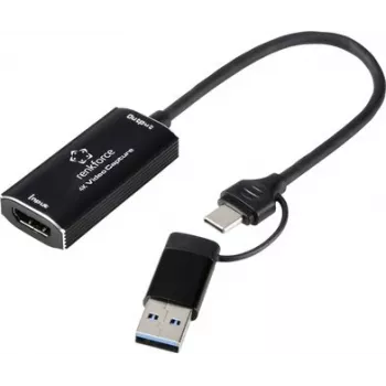 Renkforce RF-4KVC-100 Video-Capture-System USB Plug and Play 4K HDMI zu USB 3.0 Full HD 1080p60 Capture Card RF-6048350