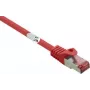 RENKFORCE RF-5176542 Cat 6 S/FTP Netzwerk-Patchkabel, RJ45, 2 m, Rot, Snagless
