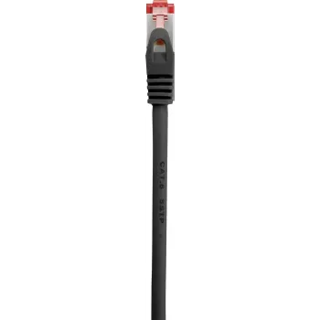 Renkforce RF-5469256 CAT 6 S/FTP Patchkabel, RJ45, 2 m, Schwarz, Snagless, Vergoldete Kontakte, Flammhemmend