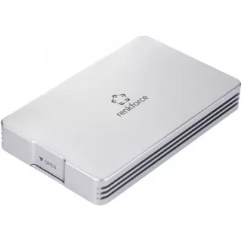 Renkforce RF-5587612 USB4 M.2 NVMe SSD-Gehäuse, werkzeuglos, Aluminium, Schwarz