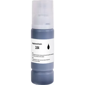 Renkforce RF-5718862 Kompatible schwarze Tintenflasche für Epson EcoTank (65 ml, 4500 Seiten, T00P1)