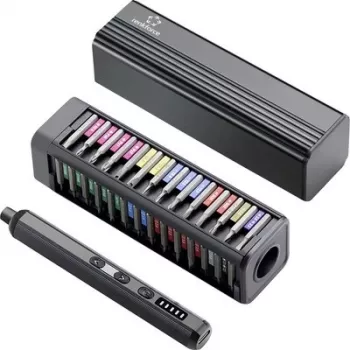 Renkforce RF-7066462 32-teiliges Präzisions-Schraubendreher-Set für Elektronikreparatur