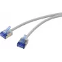 Renkforce RF-7116932 Cat6a U/FTP Slim Netzwerk-Patchkabel, 5m, Grau