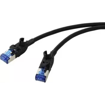 Renkforce RF-7116938 Cat 6a geschirmter RJ45 Inline-Kupplung, Grau (RAL 7035)
