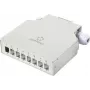 Renkforce RF-7187896 Hutschienen-Adapter, 8-Port-Gehäuse unbestückt, Lichtgrau