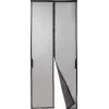 Renkforce RF-IS-100 Magnetischer Insektenschutzvorhang 90x210 cm Schwarz RF-6442918