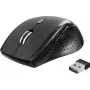 Renkforce RF-WM-210 Ergonomische kabellose optische Maus Schwarz 1600 DPI 6 Tasten RF-5827190