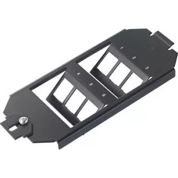 Renkforce RJ45 Installationsmodul 6-Port Unbestückter Keystone-Rahmen RF-4532678