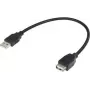 Renkforce USB 2.0 Schwanenhals-Verlängerungskabel 0,16 m Schwarz 1333151