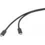 Renkforce USB-C Kabel USB 3.2 Gen 2x2 20 Gbps 4K 60Hz 100W PD 0,5m Schwarz RF-6830470