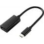 Renkforce USB-C auf DisplayPort Adapterkabel 14 cm 4K@60Hz Schwarz RF-4613070