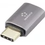 Renkforce USB4 USB-C Adapter Stecker auf Buchse 8K 40Gbps 100W PD RF-3778880