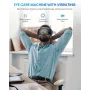 RENPHO Eyeris View Augenmassagegerät mit Wärme, Luftkompression, Vibration, Bluetooth, USB-C, klappbar, Grau