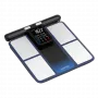RENPHO Morpho Scan MSC01 Körperanalysewaage mit einziehbarem Griff, Wi-Fi & Bluetooth, Schwarz