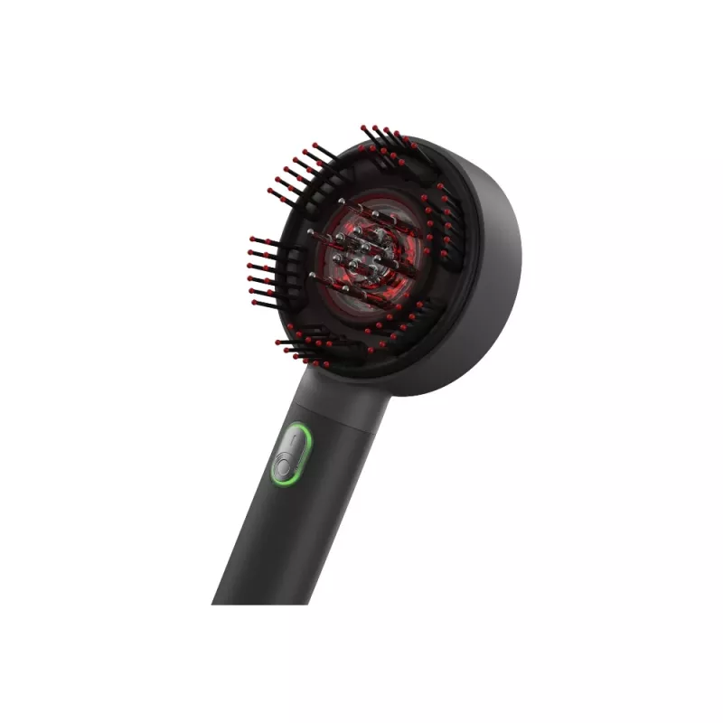 RENPHO Kopfhautmassager WMC01 kabellos wasserdicht IPX7 Shiatsu-Kneten mit 4 abnehmbaren Silikonköpfen, 4 Modi, USB-aufladbar, Schwarz